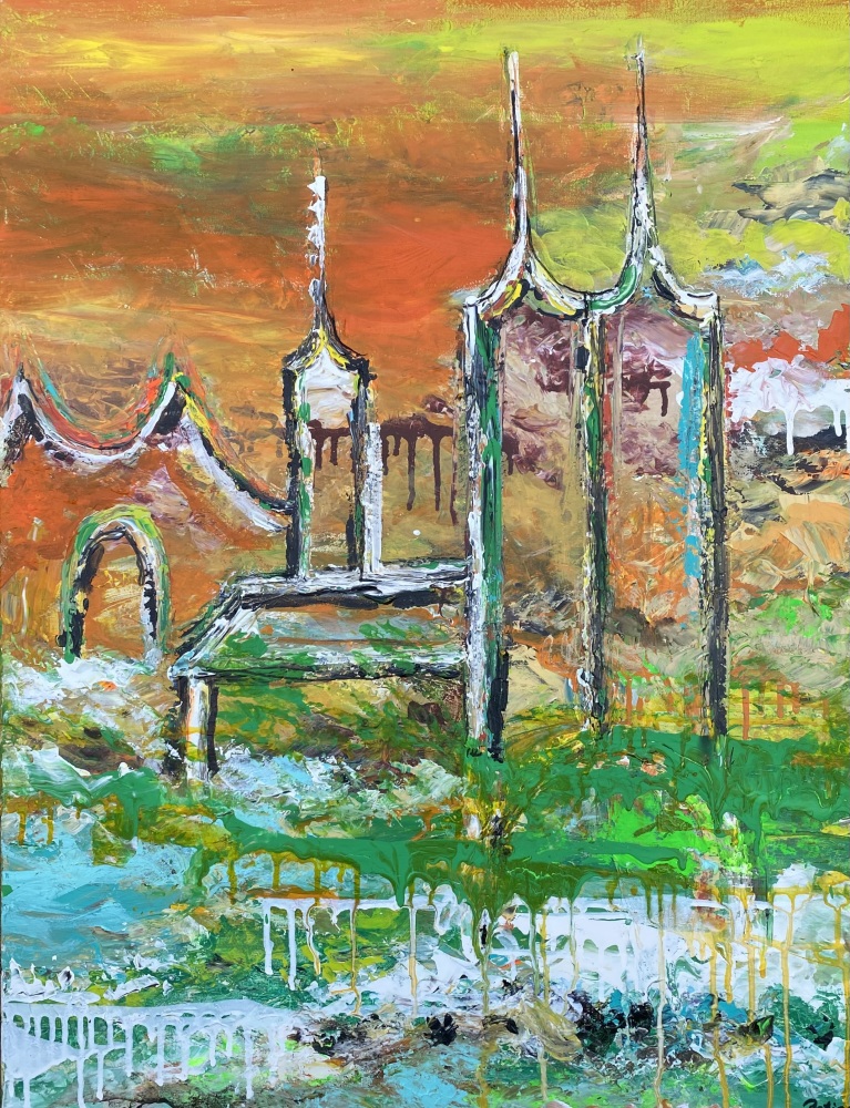 Roskilde maleri “60x80 cm